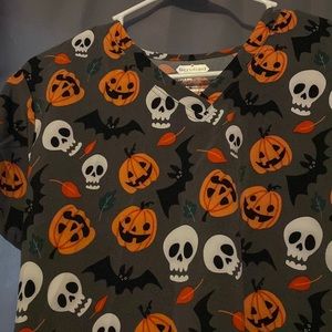 Size M medical scrubs Halloween scrub aid